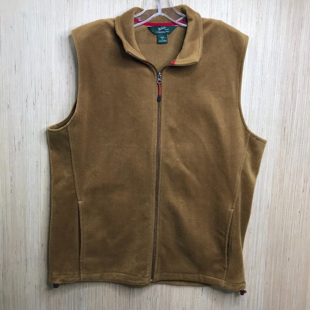 Woolrich Fleece Vest Full Zip Men's XL
